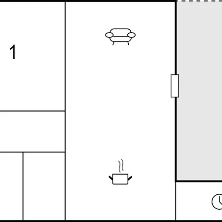 1 Bedroom Awesome In * Dagebüll